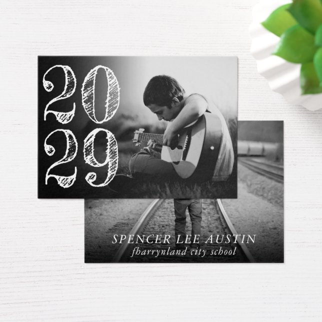 卒業芸術的 |写真シンプル2のお知らせ (デスク)