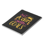 卒業芸術 |ただのゴール ノートパッド (回転)
