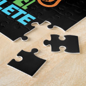 卒業芸術 |中学校レベルの完了 ジグソーパズル (側面)