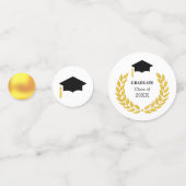 卒業表エレガント紙吹雪 コンフェッティ (正面)