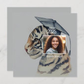 卒業表ユニーク示カード 案内状 (正面/裏面)