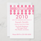 卒業表(上位10ビュー) 招待状 (正面)