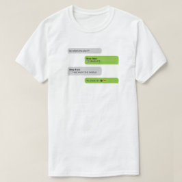 卒業計画チャットTシャツ Tシャツ