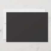 卒業記念のオリジナルカード、レトロな写真コラージュ サンキューカード (裏面)