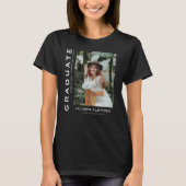 卒業記念の写真入り卒業Tシャツ Tシャツ (正面)