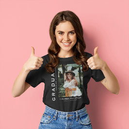 卒業記念の写真入り卒業Tシャツ Tシャツ