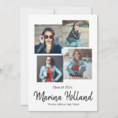 卒業記念の愛 招待状 (正面)