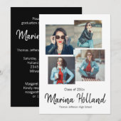 卒業記念の愛 招待状 (正面/裏面)