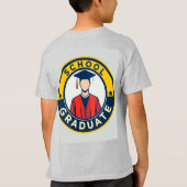 卒業記念エンブレム Tシャツ (裏面)