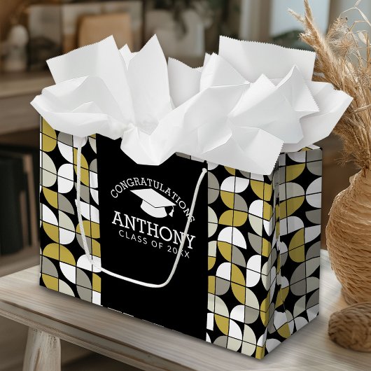 卒業記念キャップMCM ラージペーパーバッグ