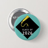 卒業記念ギフト 缶バッジ (正面&裏面)