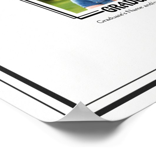 卒業記念サイン ポスター (角)