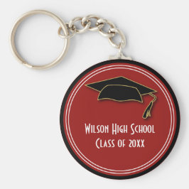 卒業記念スクールカラー キーホルダー