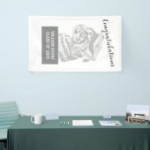 卒業記念パーソナライズされた会 横断幕 (トレードショー)