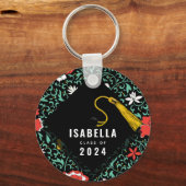 卒業記念パーソナライズされた品 キーホルダー (正面)
