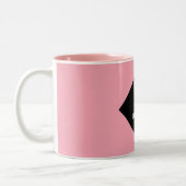 卒業記念パーソナライズされた品 ツートーンマグカップ (左)