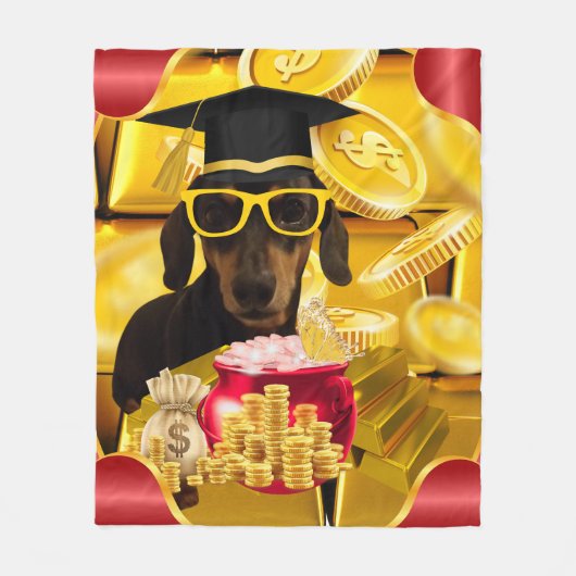 卒業記念ブランケット フリースブランケット (正面)