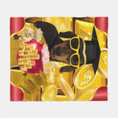 卒業記念ブランケット フリースブランケット (正面(横))