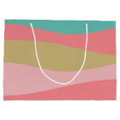 卒業記念モダン金 ラージペーパーバッグ (裏面)