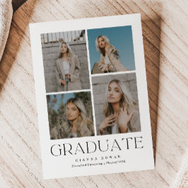 卒業記念写真の発表 案内状