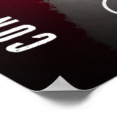 卒業記念写真モダンパーティー ポスター (角)