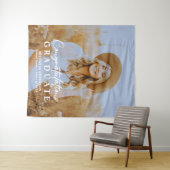 卒業記念写真卒業パーティー タペストリー (インサイチュ(横))