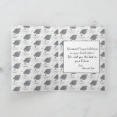 卒業記念写真卒業 カード (内部)