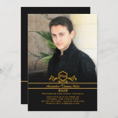 卒業記念写真発表/招待状 招待状 (正面/裏面)