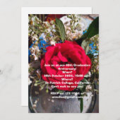 卒業記念懇親会招待状 招待状 (正面/裏面)