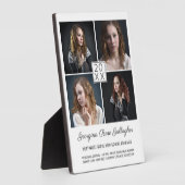 卒業記念撮影モダンコラージュクラシック フォトプラーク (側面)