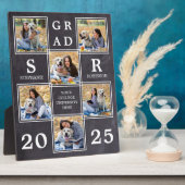 卒業記念素朴撮ユニーク影 フォトプラーク (側面)