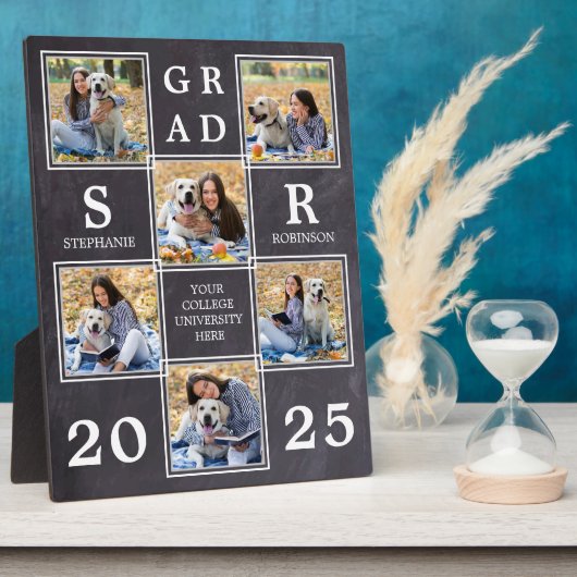 卒業記念素朴撮ユニーク影 フォトプラーク (側面)