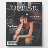 卒業記念誌の表紙風フォトパネル | Fun Facts フォトプラーク (正面)