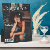 卒業記念誌の表紙風フォトパネル | Fun Facts フォトプラーク (側面)