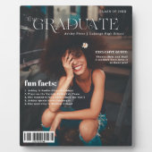 卒業記念誌の表紙風フォトパネル | Fun Facts フォトプラーク (正面)