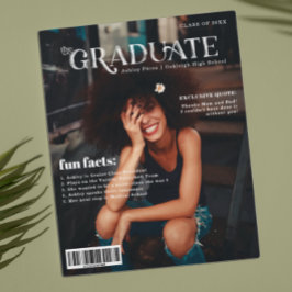 卒業記念誌の表紙風フォトパネル | Fun Facts フォトプラーク