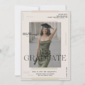卒業記念誌 表紙写真 発表 招待状 (正面)