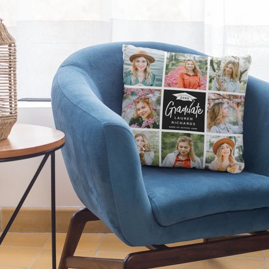 卒業記念8写真集&引用文ギフト クッション