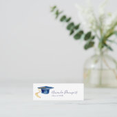 卒業証モダン書 スキニー名刺 (スタンド正面)