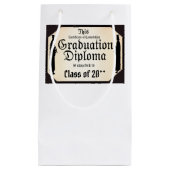 卒業証明書 スモールペーパーバッグ (正面)