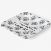 卒業証書の授与クラス ペーパープレート (傾斜あり)