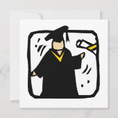 卒業証書の授与 招待状 (正面)