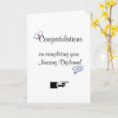 卒業証書の授乳おめでとう カード (黄色い花)