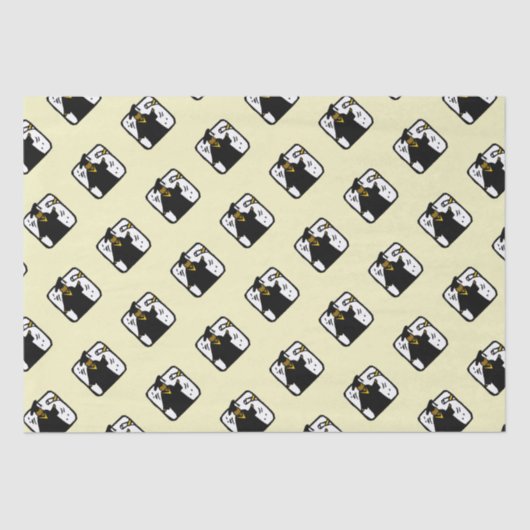 卒業証書を授与される学生 薄葉紙 (正面)