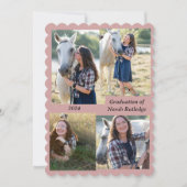 卒業証書カード 招待状 (正面)