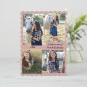 卒業証書カード 招待状 (スタンド正面)