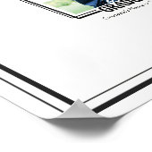 卒業証書サイン記念ポスター ポスター (角)