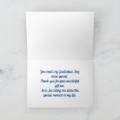 卒業証書サンキューカード サンキューカード (内部)