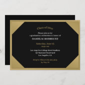 卒業証書テーマフラット招待状 招待状 (正面/裏面)