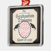 卒業証書フォトフレーム メタルオーナメント (左)